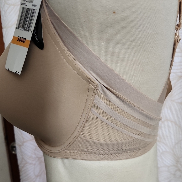 Paramour Nude Underwire Bra 36DD New With Tag - Picture 11 of 12